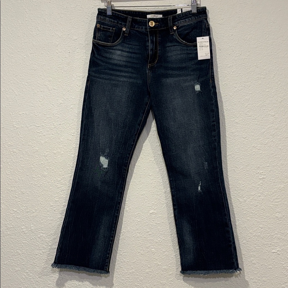NWT STS Blue 10” High Rise Brooke Kick Flare Jeans SZ 28